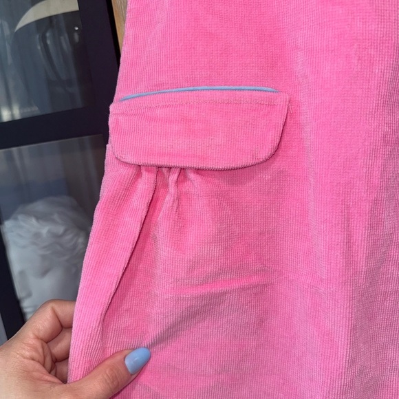 TBBC Betts Bows dress toddler girl velveteen corduroy short sleeve Hamptons hot - Picture 6 of 9